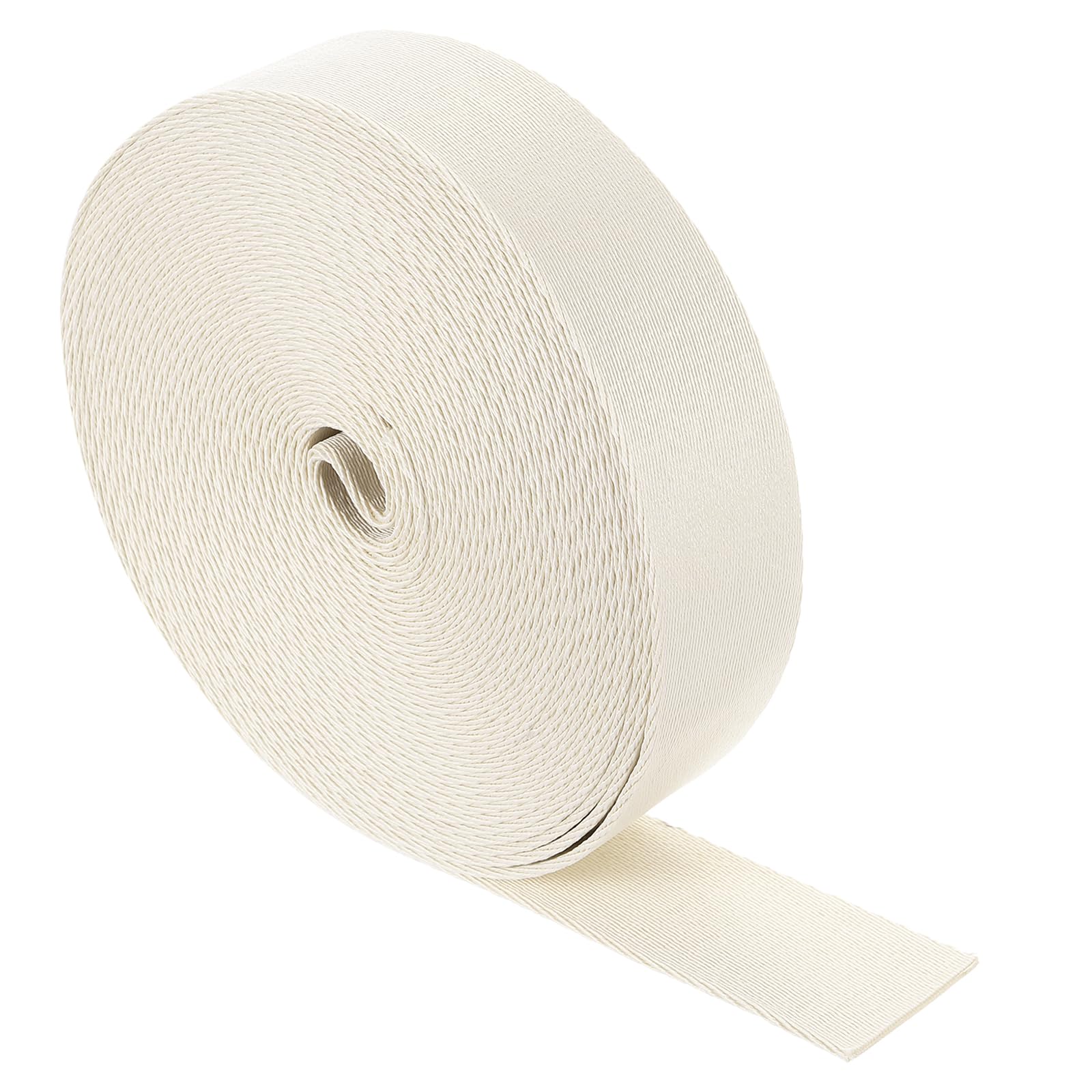 Sangle en nylon robuste crème pour loisirs créatifs et réparation de bagage
