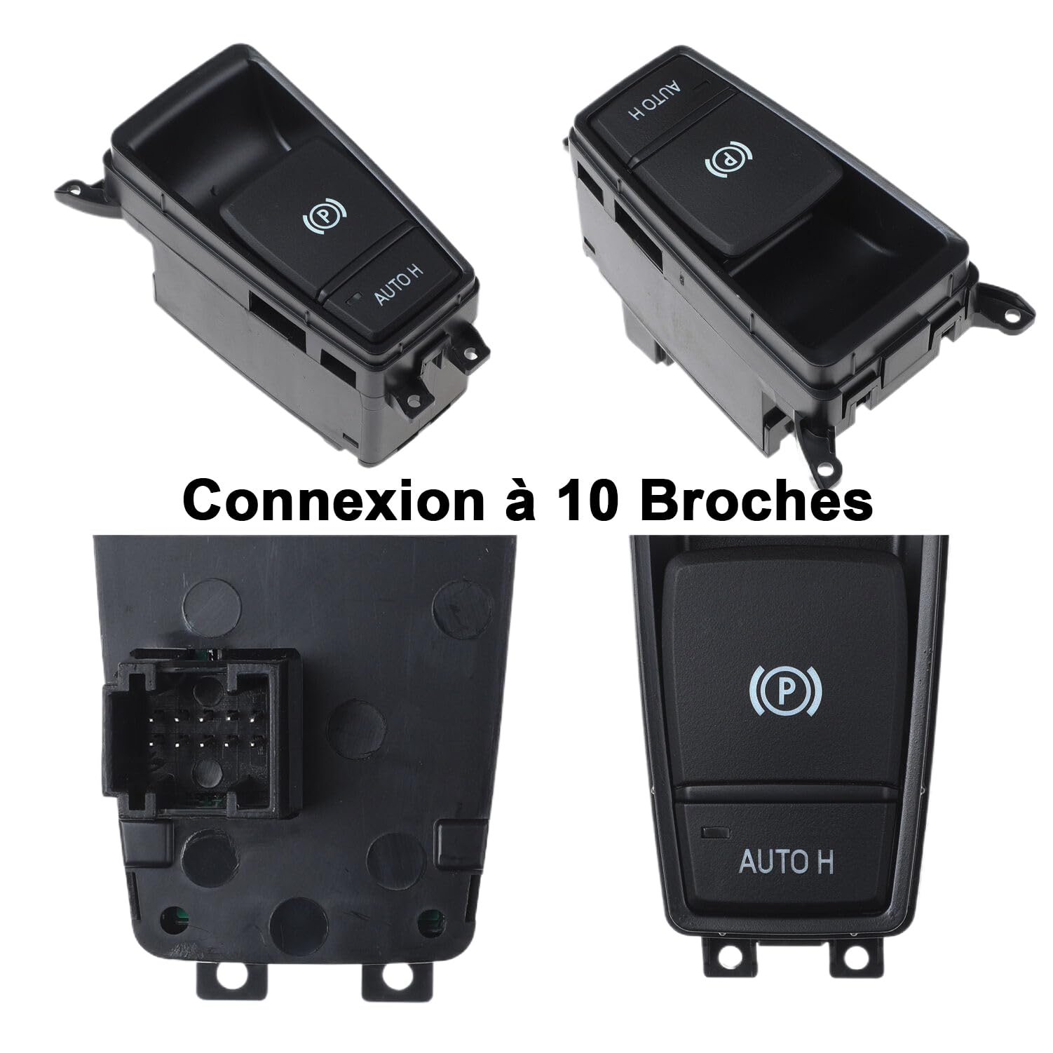 YAOPEI Bouton Frein à Main pour BMW E70 X5 E71 E72 X6 E71 61319148508 Commande Interrupteur de Frein de Stationnement