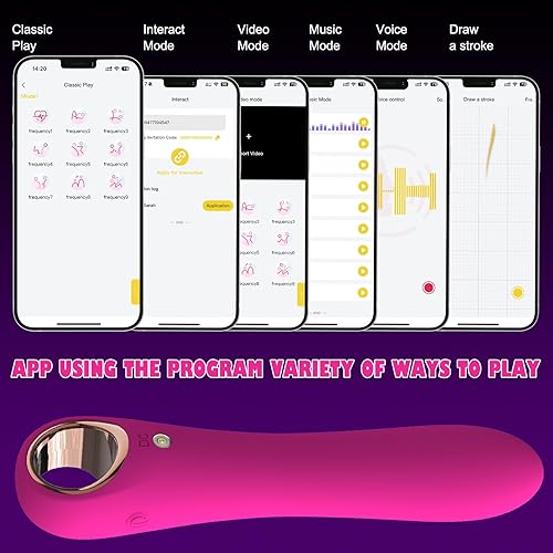 Miniatura 20 de Consolador vibrador para punto G, con 10 modos de vibración, potente masajeador de silicona suave para la vagina, clítoris y estimulación anal