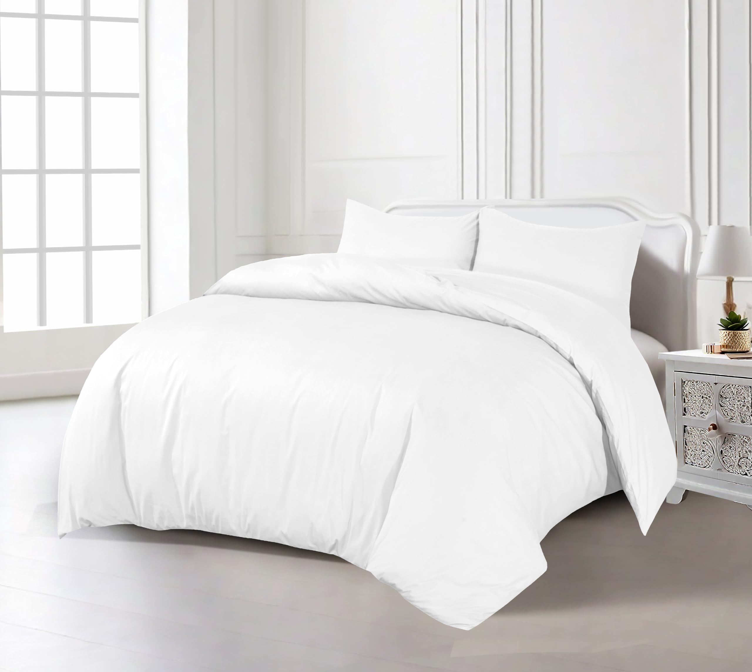 200TC Duvet Cover Bedding Set Single, Double, King