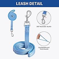 Vista 4 de AMTOR Arnés para perro, juego de arnés y correa para perro, ajustable y reflectante suave para perros pequeños, medianos y grandes