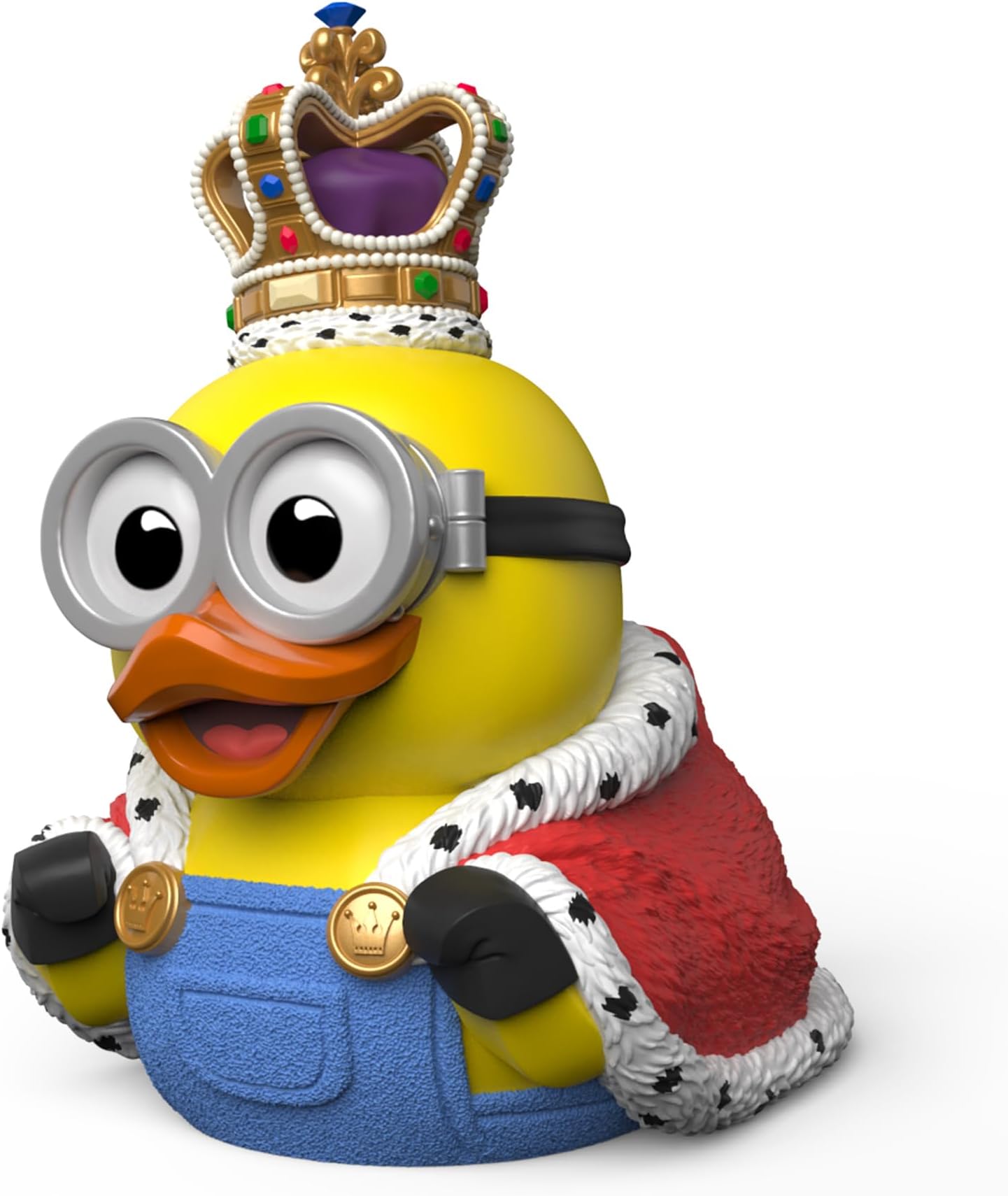 TUBBZ First Edition Minions King Bob Collectible Vinyl Rubber Duck Figure - Official Universal Despicable Me 4 Minions Merchandise - Kids TV, Movies & Video Games