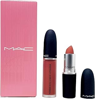 MAC Cosmetics Powder Kiss Lip Kit: Daughter (...