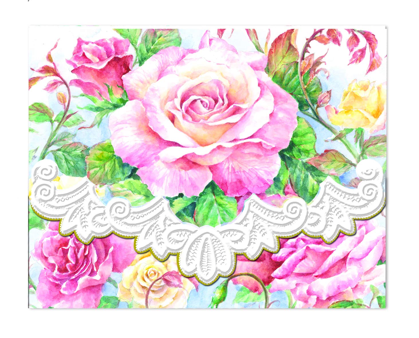 Amazon.com: Carol Wilson Fine Arts Inc. Roses in Bloom Portfolio