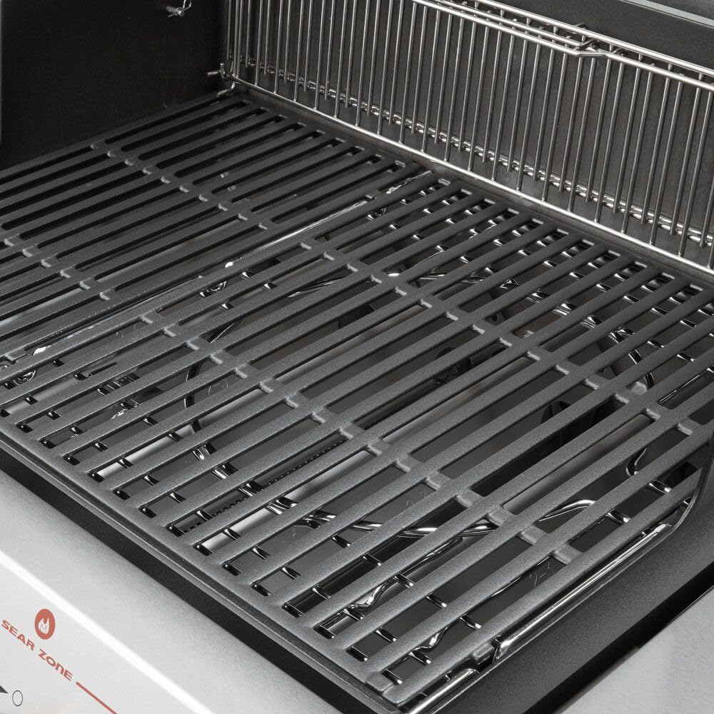 Weber Crafted Ruszty ze Stali Nierdzewnej, Pasujące do Smokefire Ex, Epx 6, Trzyczęściowe, Srebrny (7859)