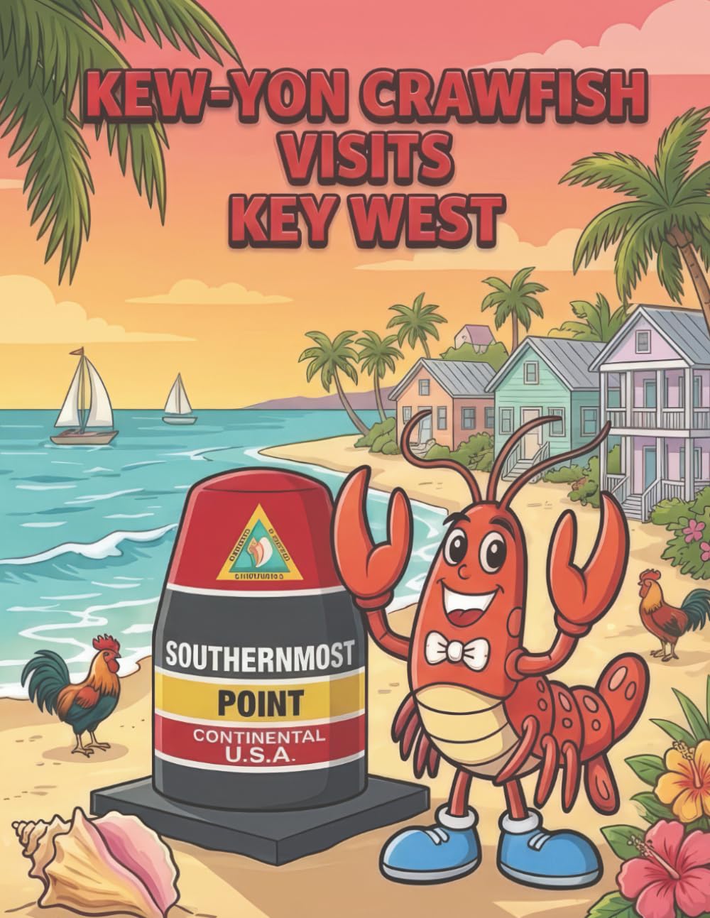 Kew-Yon Crawfish Visits Key West: From the Bayou to the Beach — Adventure Awaits! (Kew-Yon Crawfish, Florida)