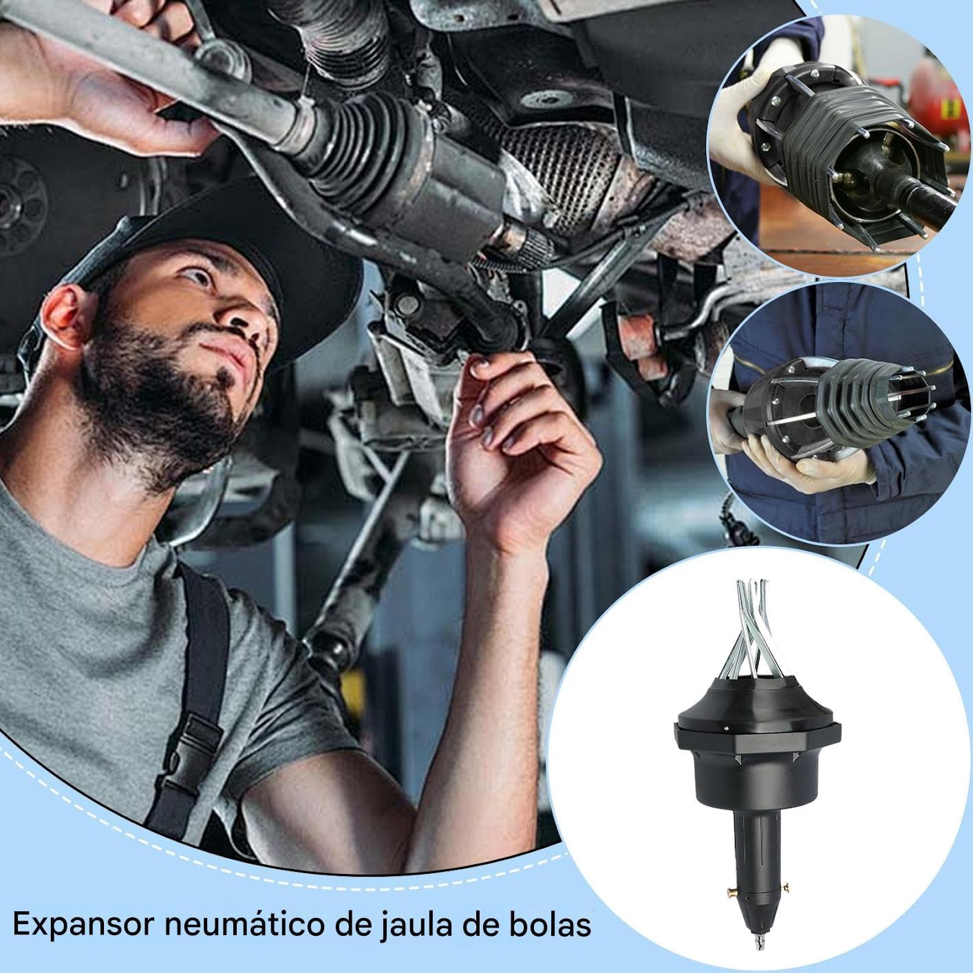 Espansore Bozza CV Per Manutenzione Auto Installazione E Rimozione | Strumento Pneumatico Per L'Assemblaggio Per Rimorchio Camion Auto Berlina Pickup