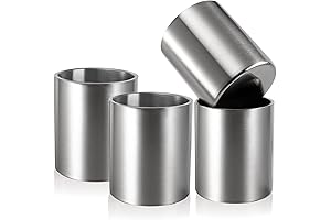 ZEAYEA Camping Cocktail Set: Unbreakable Double-Walled Insulated Tumbler (4pcs)