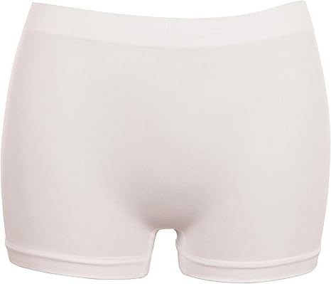 Ladies white boxer shorts Clearance