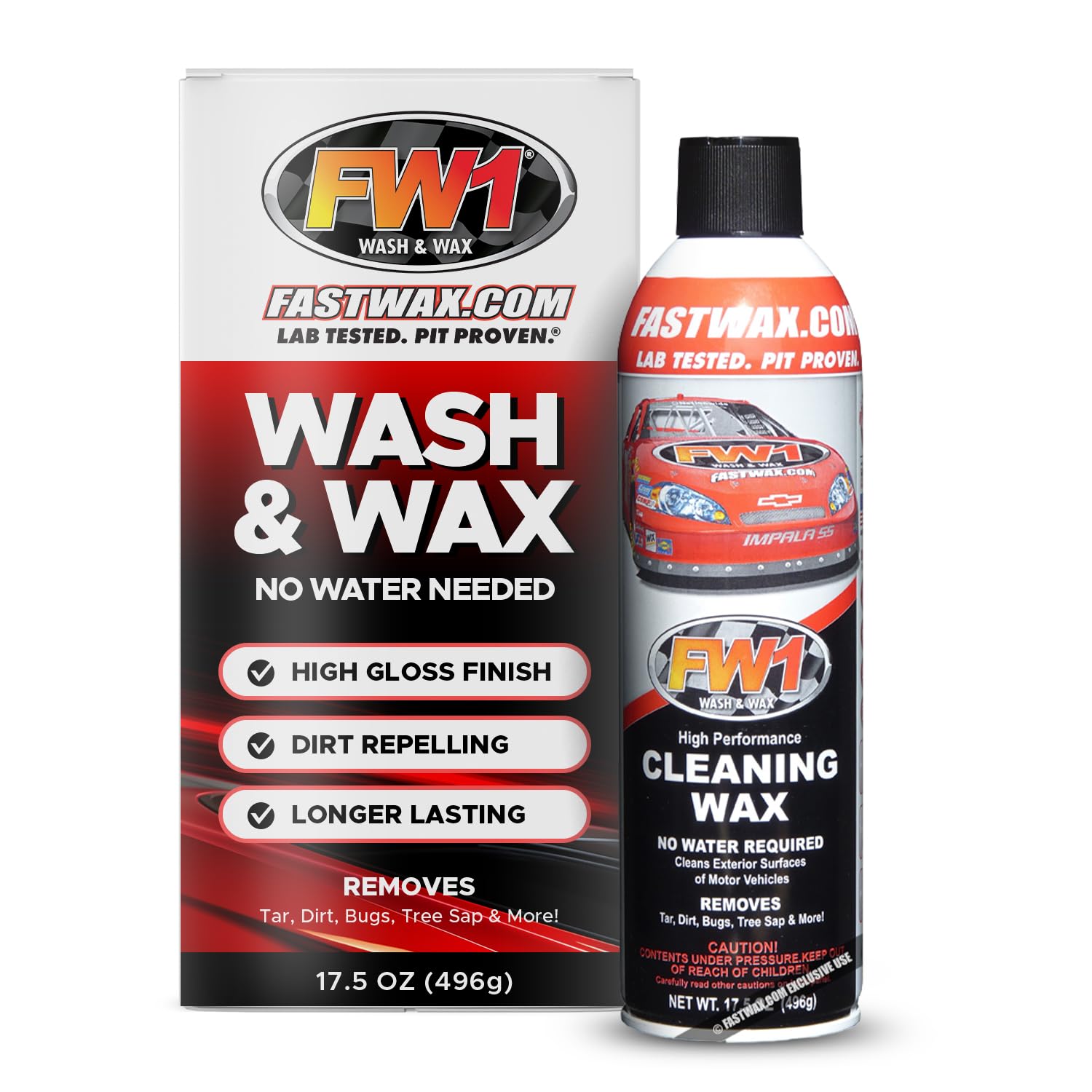 ⭐️限定SALE⭐️FW1 cleaning Wax 2-Pack - FW1 Waterless Car Wash & Wax with Carnauba for