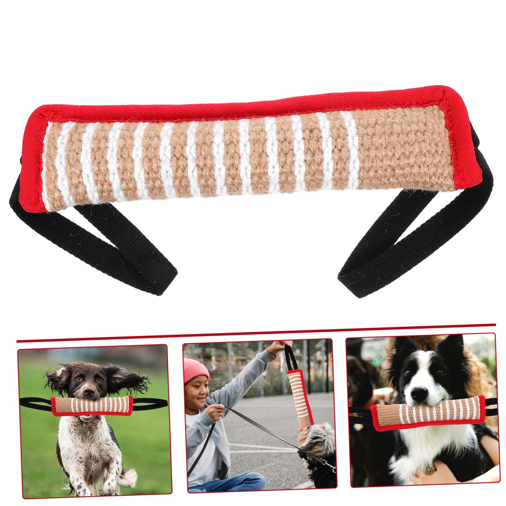 YARNOW 3 Piezas De Juguetes para Tirar De Perros Almohada De Juguete para Entrenamiento De Perros Juguete Molar para Cuña para Morder para Entrenamiento De Suministros