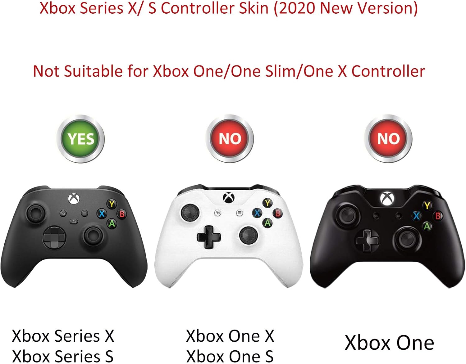 Grips for Xbox Series X Controller, Pandaren Studded Anti-Slip Silicone Cover for Xbox Series X/S Controller Skin Hand Grip with 8pcs FPS Pro Thumb Sticks Cap Protector(Camoured)