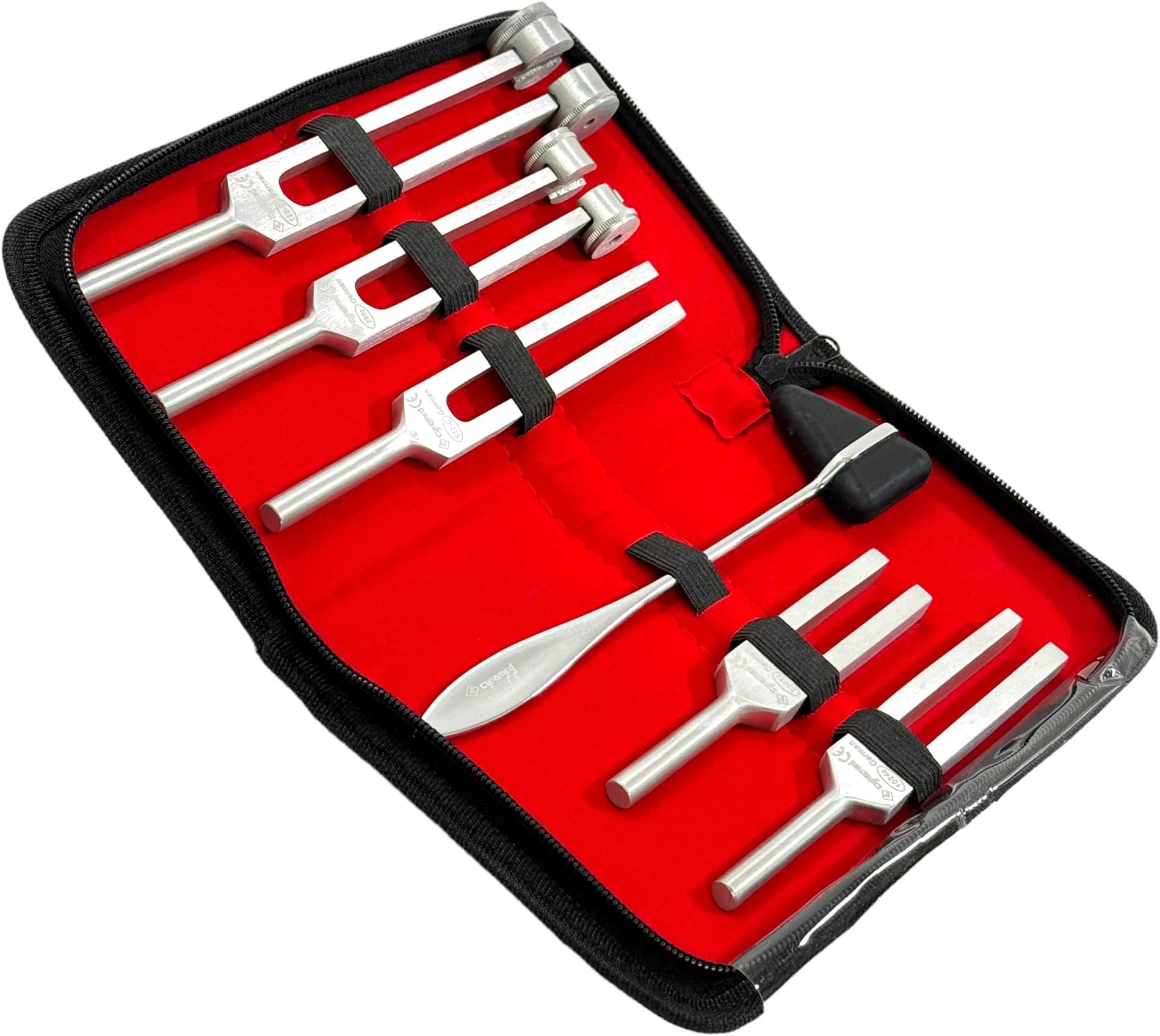 Tuning Fork Set of 5 Taylor Hammer Diagnostic Instruments CYNAMED