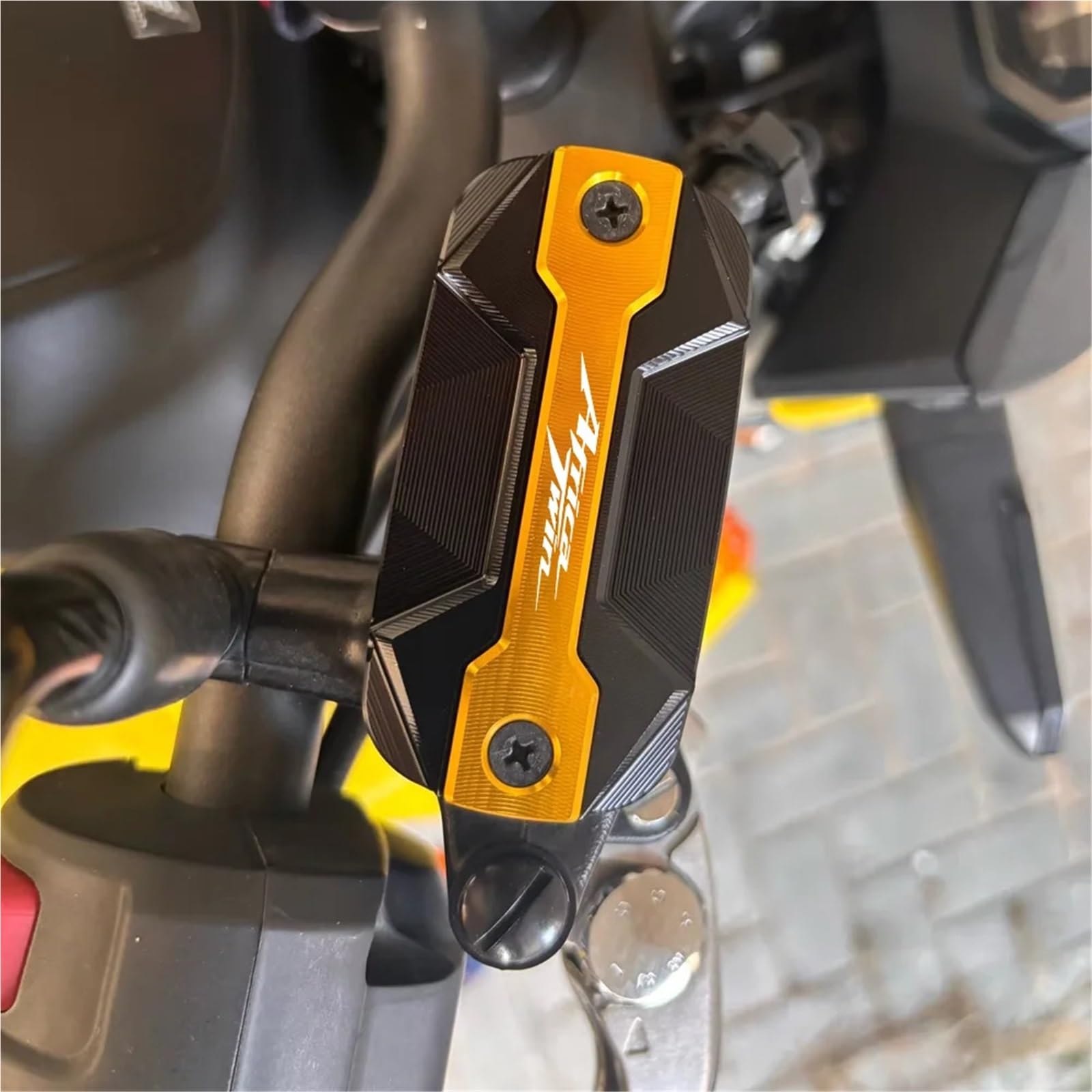 Pasuje do motocykli H0NDA Africa Twin 1100 L CRF 1100L CRF1100L Akcesoria motocyklowe Pokrywa zbiornika płynu hamulcowego Korek wlewu oleju silnikowego(3Pcs Set Blue)