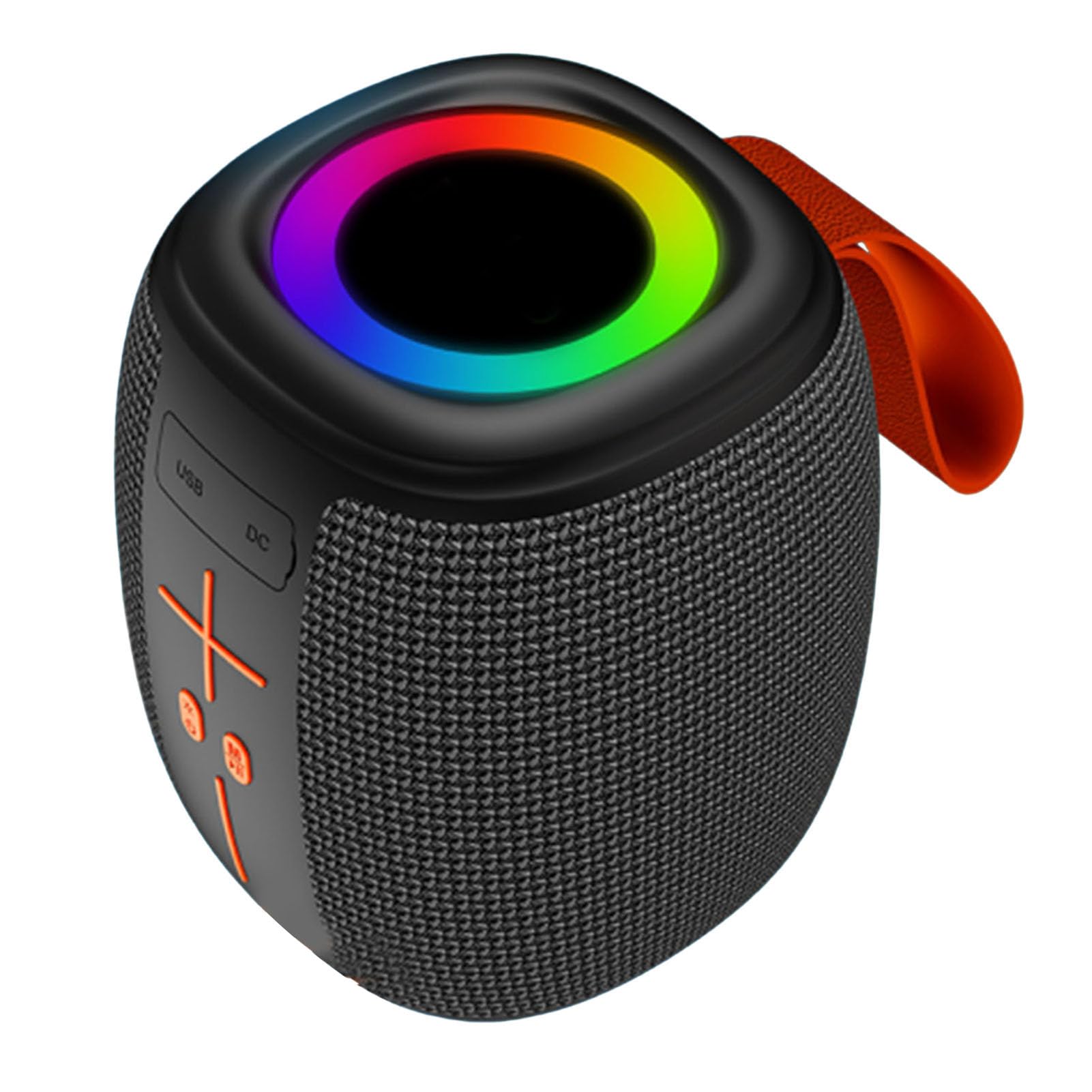 Pongnas Enceinte Portable 5W avec 5.3 USB FM Radio Compacte pour Maison,