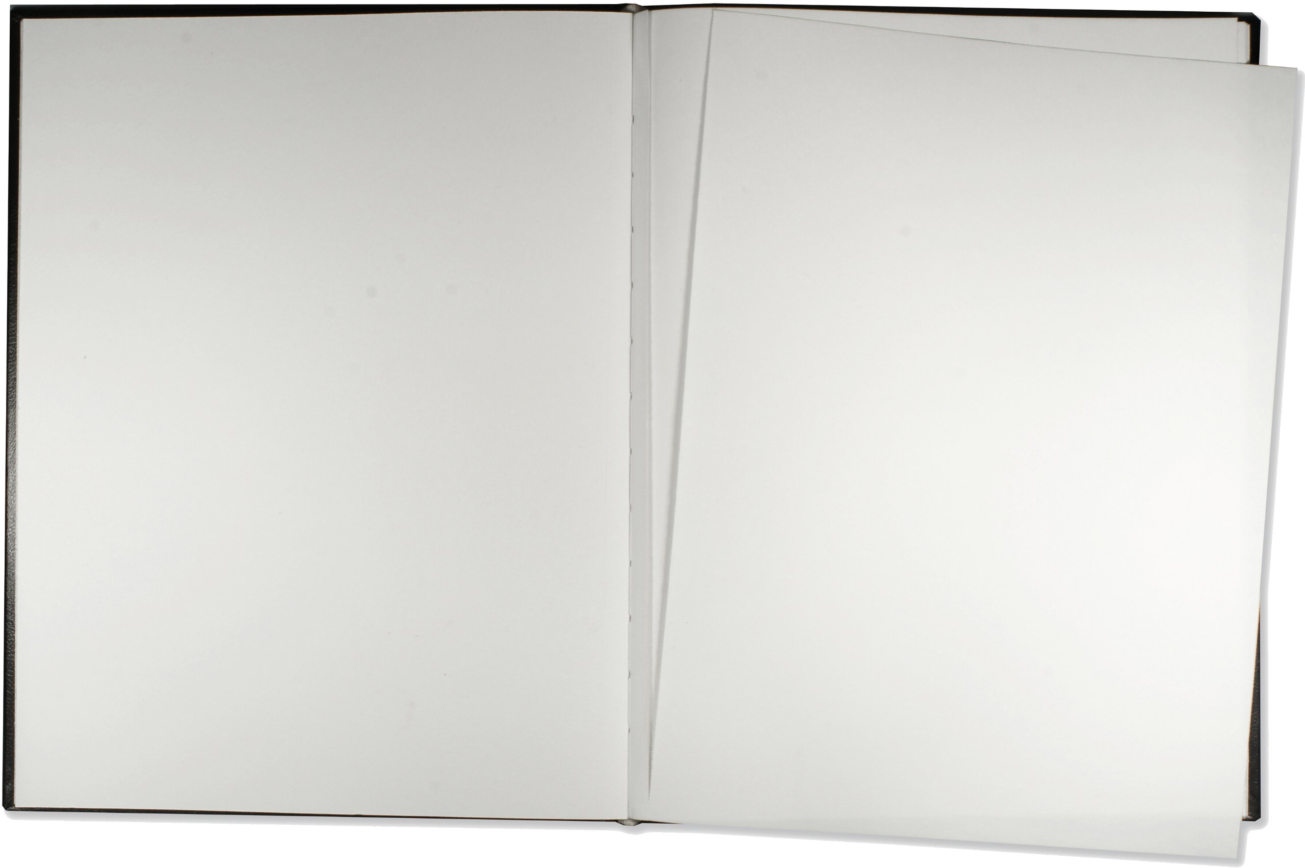 Peter Pauper Press Premium Skizzenbuch-Set (2 professionelle Skizzenbücher): 8,25 x 27,9 cm, 192 Seiten, Schwarz