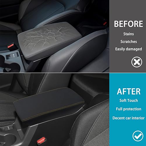 Miniatura 4 de Funda para reposabrazos de consola central para accesorios Subaru Crosstrek 2024, para Impreza 2024, funda de protección de tapa, asiento interior