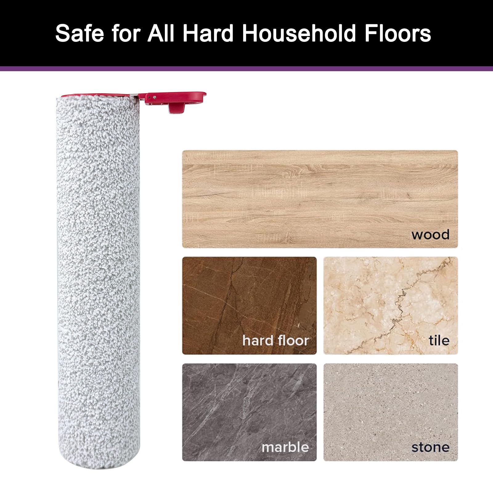 Kit de 5 cepillos de rodillo compatible con aspiradora Eureka FloorShine