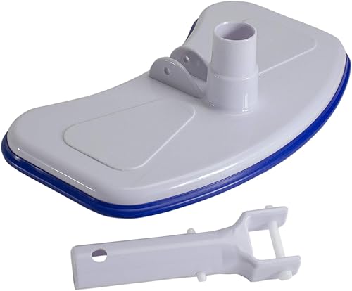 Miniatura 3 de Kit de mantenimiento de piscina azul y blanco de 7 piezas