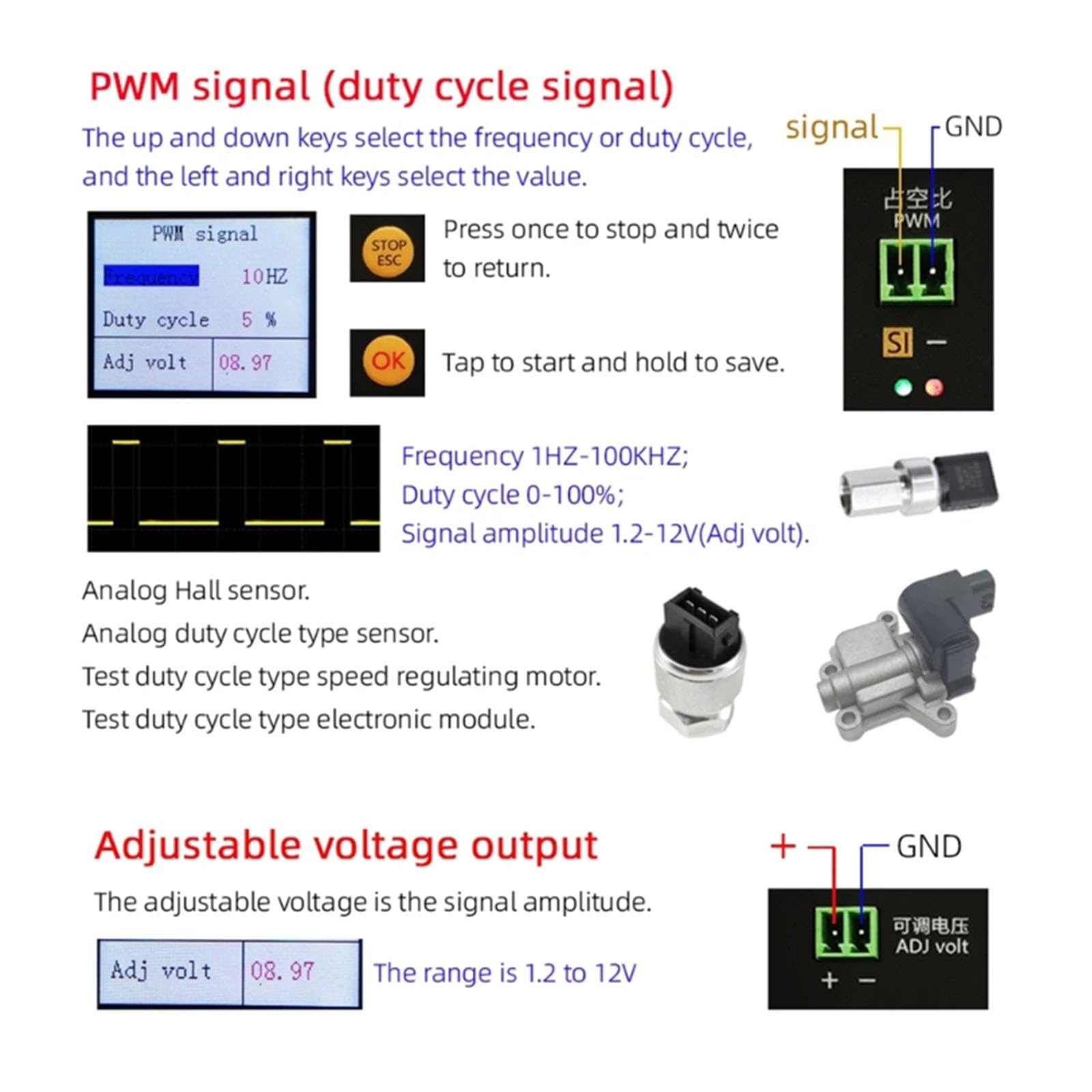 ordinarYone Equipo profesional de diagnóstico automotriz para pruebas de encendido rápido y sistemas de combustible en coches y motocicletas con real
