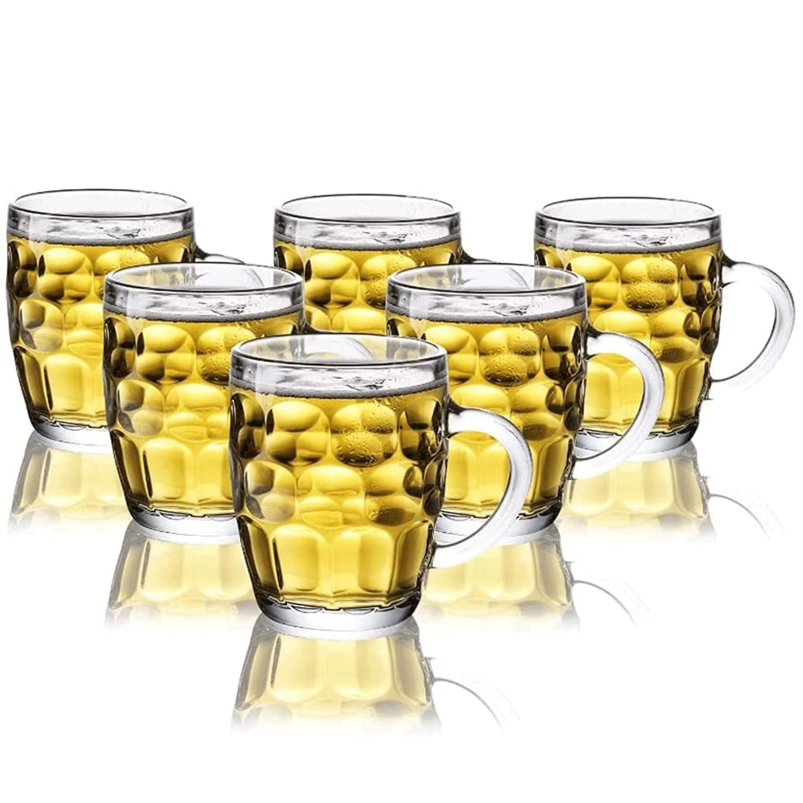 ボヘミアガラス　ビールを持つ主人 ビールジョッキーを持つ人形 ボヘミアガラス ビールを持つ主人 ビールジョッキーを持つ人形