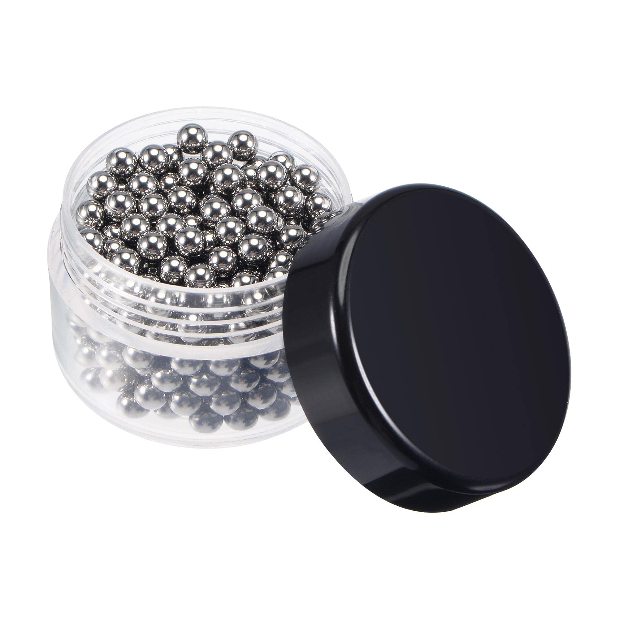 uxcell 300pcs 4mm 304 Stainless Steel Bearing Balls G100 Precision Metal Cleaning Ball