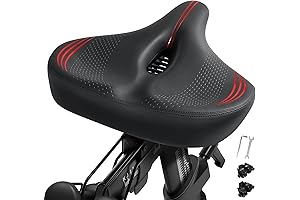 Absorbent & Durable Large Bicycle Seat