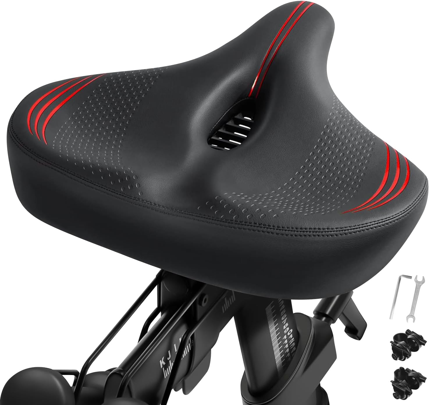 Extra Oversized Bike Seat for Peloton Bike & Bike+, Comfort Bicycle Seat Repl...