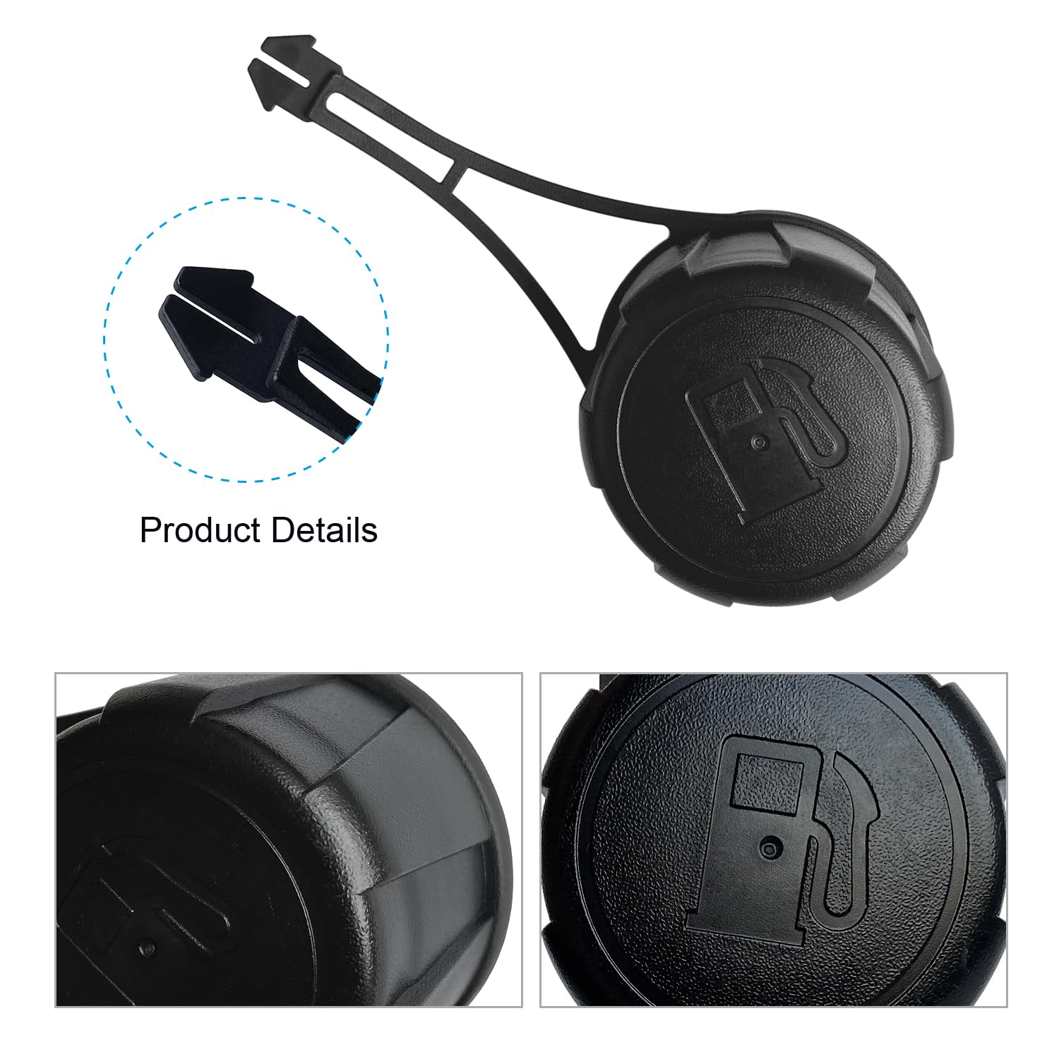 Gas Engine Briggs Stratton Fuel Cap Replacement Fits Models