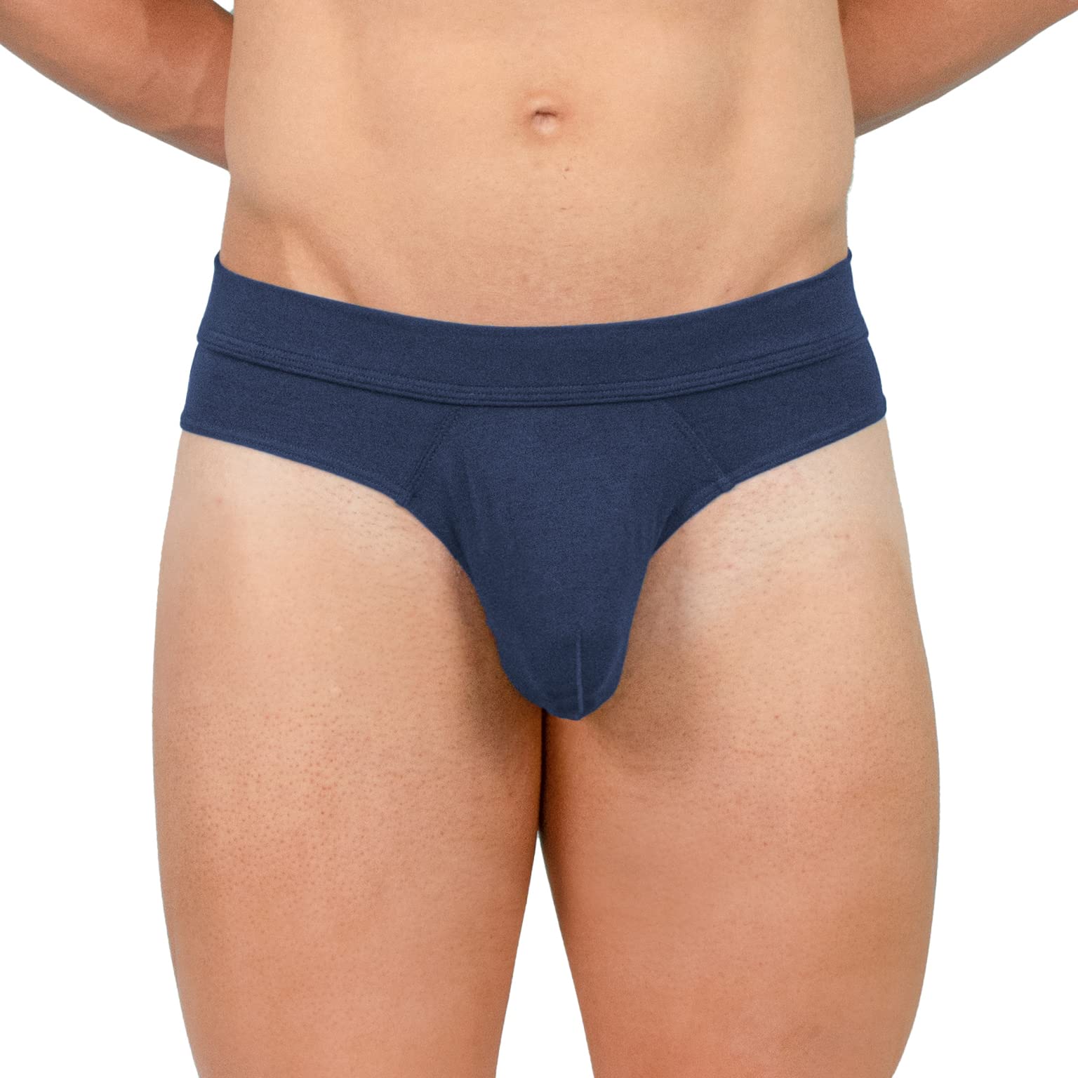 Obviously Men's Navy Underwear Hipster Brief Eliteman Anatomax (Navy/M)