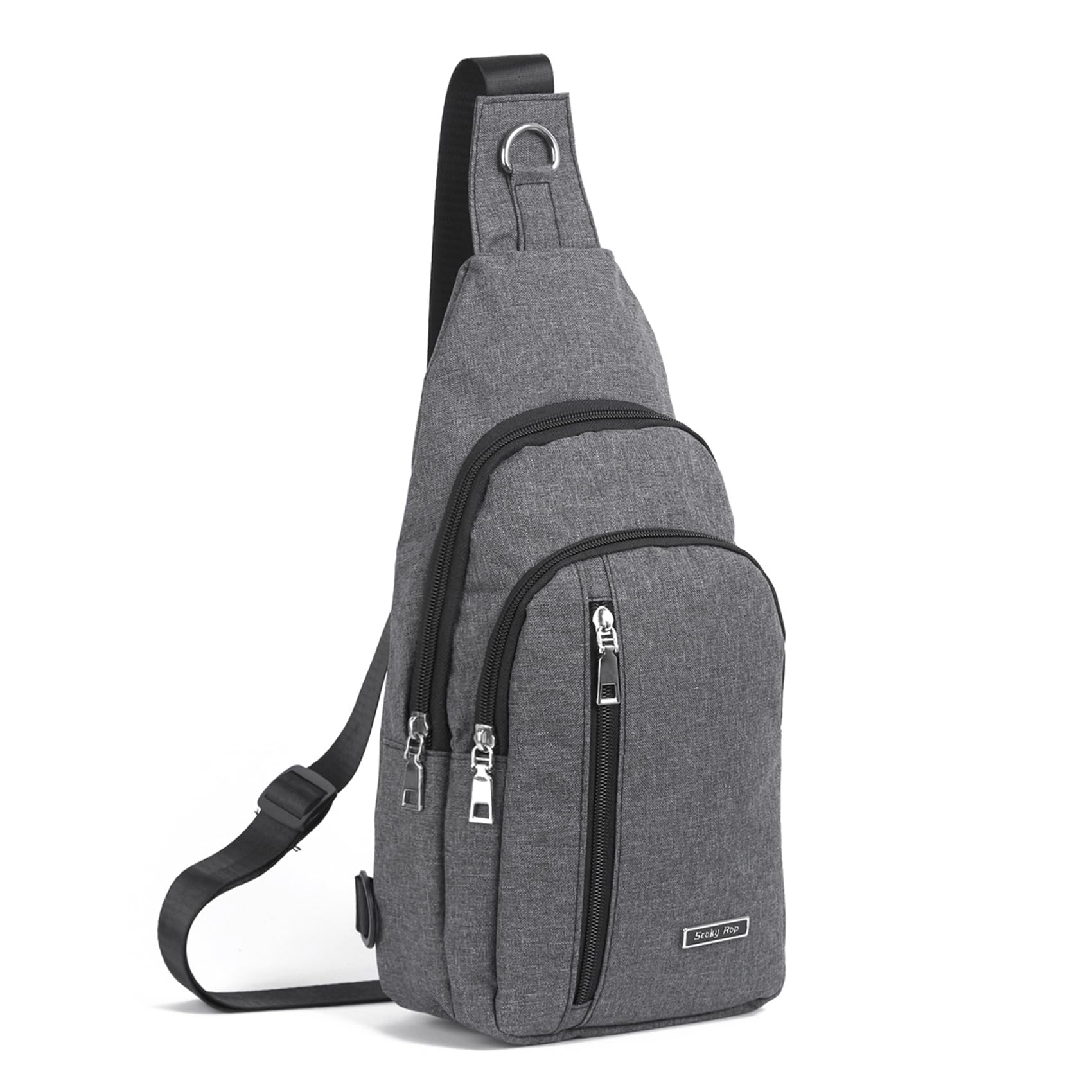 Seoky Rop Small Sling Bag Crossbody for Men Women One Strap Shoulder Cross Body Bag Sling Backpack for Travel