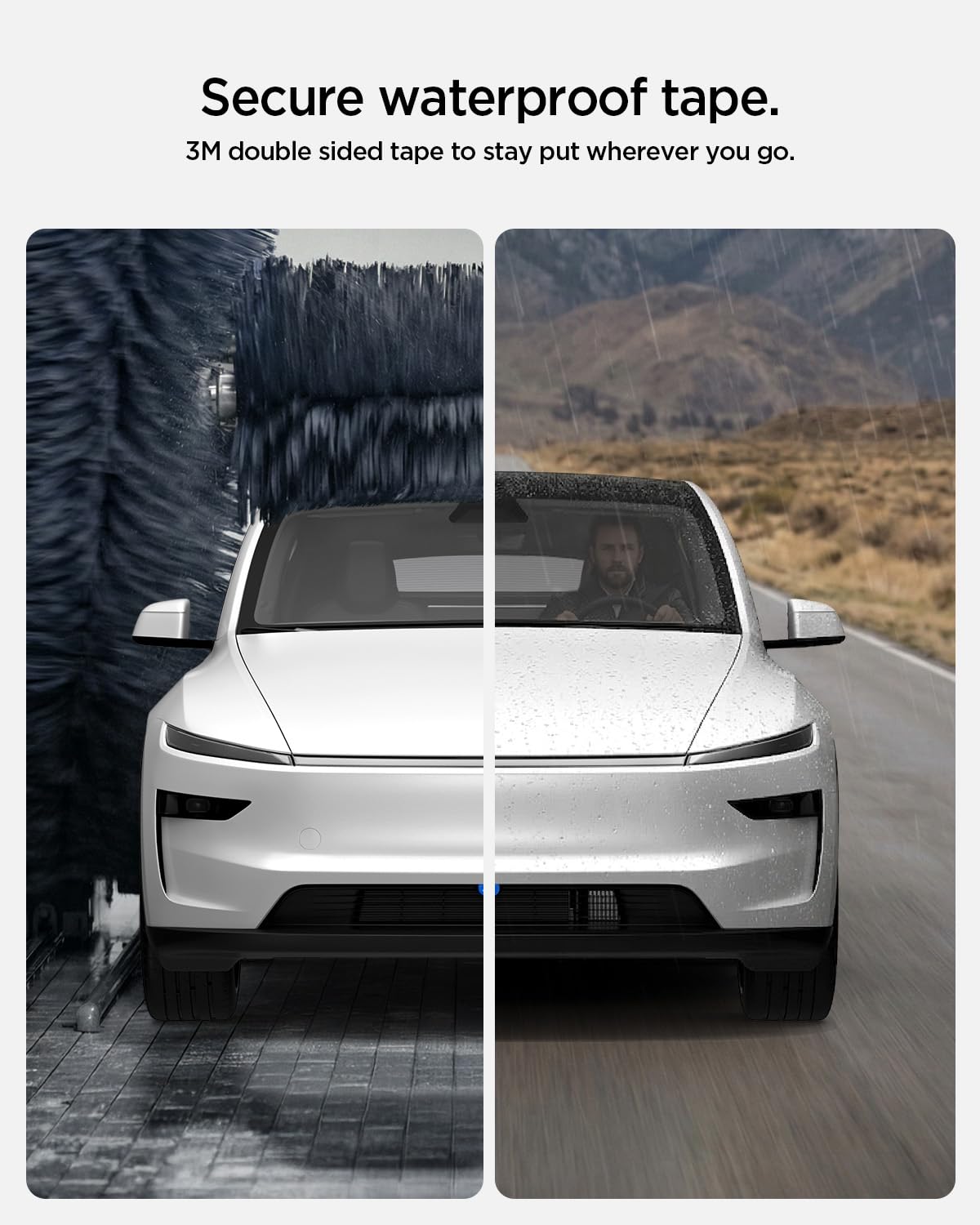 Spigen Protezione per Obiettivo Telecamera Anteriore per Tesla Model Y Juniper 2025-2026 (Standard/Premium/Performance), Copertura Fotocamera Paraurti Anteriore, Progettata per Accessori Tesla
