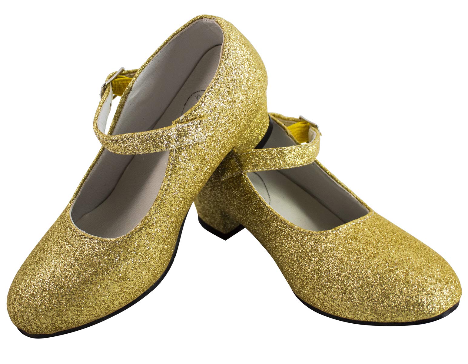 Gojoy shop- Zapato con Tacón de Danza Baile Flamenco o Sevillanas para Niña y Mujer, 5 Colores Disponibles — view 7
