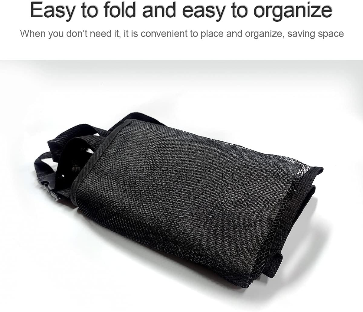Car Trunk Organizer and Storage, Backseat Hanging Organizer, Super Capacity, Durable, Trunk Organizer for SUV, Van (Black)