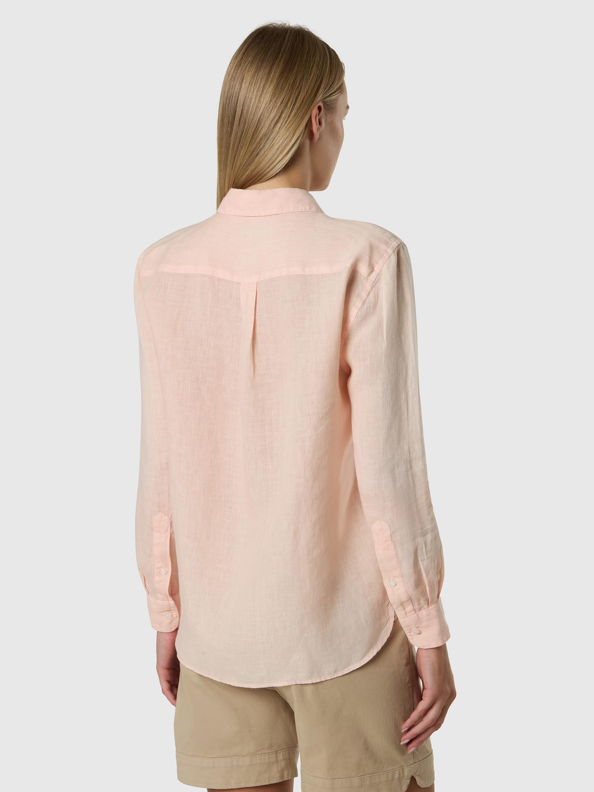 NORTH SAILS Camicia Donna in Lino Tinto in Capo