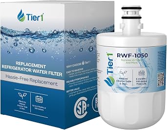 Tier1 RWF1050 Replacement for LG LT500P Water Filter | Compatible with 5231JA2002A, Kenmore 9890 | Lasts Up to 6 Months | Odor Control