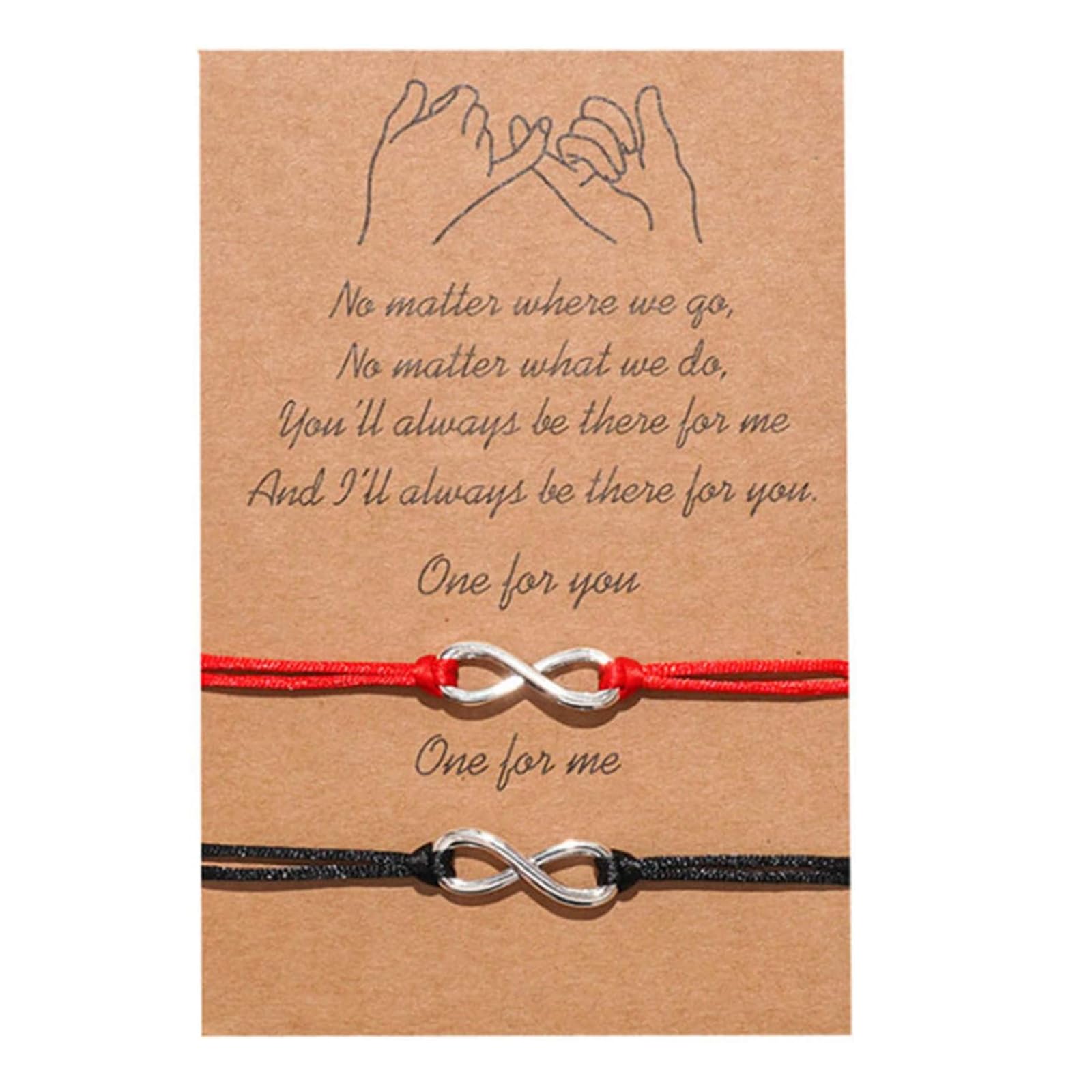 Braccialetti fluorescenti per promessa, amicizia, coppia, con perline abbinate, a forma di cuore, corda luminosa Q2z5, braccialetto elastico per San Valentino