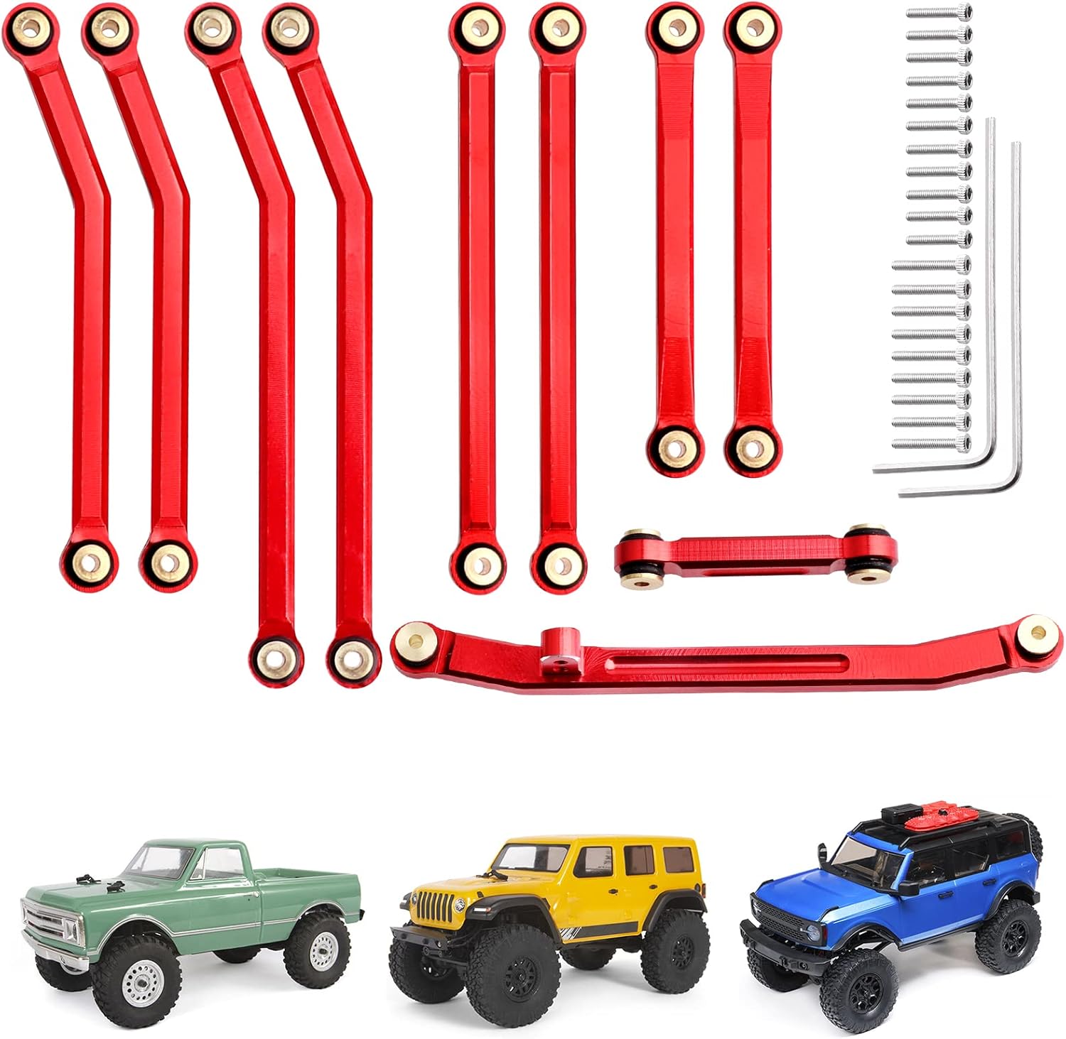 HobbyPark High Clearance Links Set Steering Rod Tie