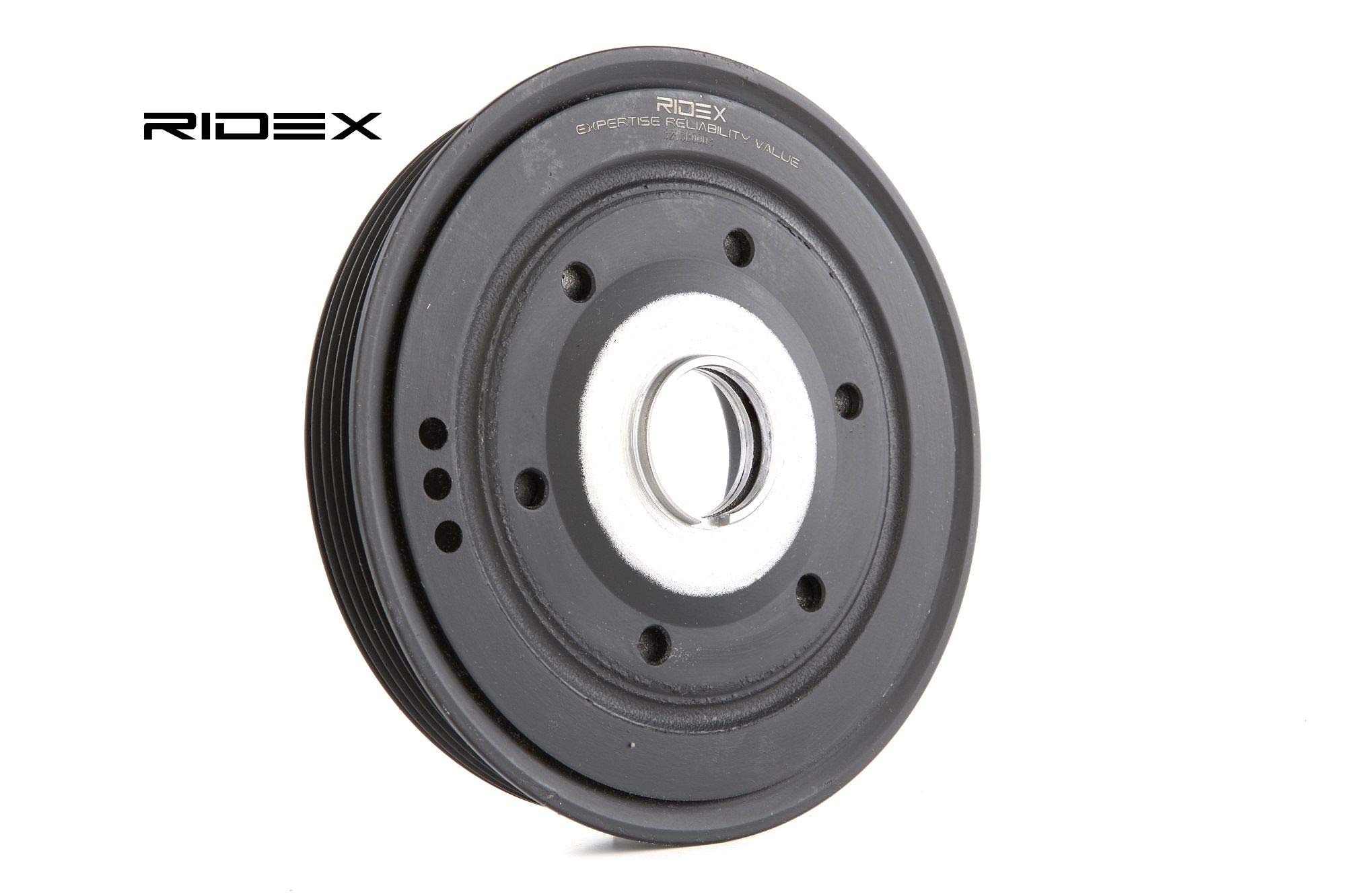RIDEX 3213B0003 Puleggia cinghia albero a gomiti Compatibilità con FORD Fiesta Mk6 Hatchback JA8, JR8