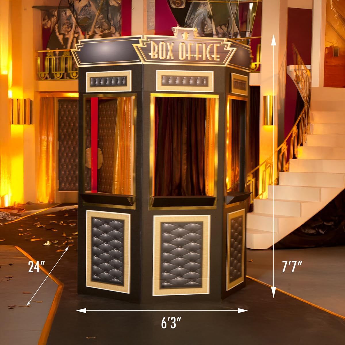 Anderson's Two Please, Cinema Ticket Booth Kit - Hollywood Theme Party Prop