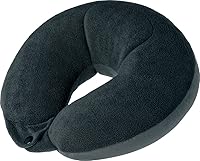 Vista 7 de Classic Bean Sleeper, cómoda almohada de viaje rellena de micro polietileno, almohada para el cuello para un sueño ininterrumpido, ideal para avión