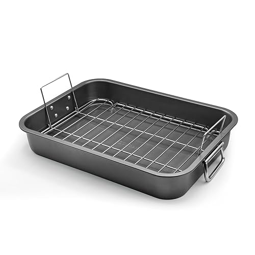 Large Roasting Pan With Rack 12” X 16” - Non