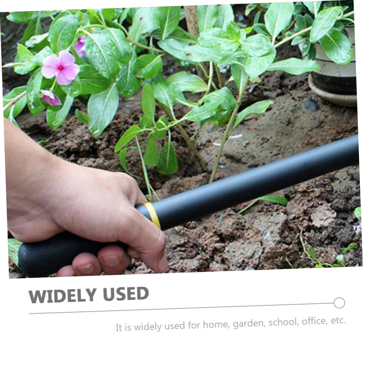 HANABASS 2 Stck. Ergonomischer Hand Hacke Manganstahl Gartenwerkzeug für Graben Pflanzen und Unkrautjäten Robust und Komfortabler für Gartenliebhaber