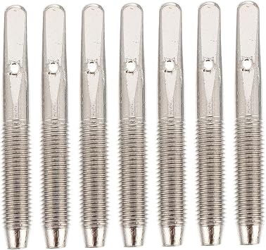 Kisangel 7pcs Lyre Harp String Pin Zither Pin for Harp Easy to Install Wrench Not Included
