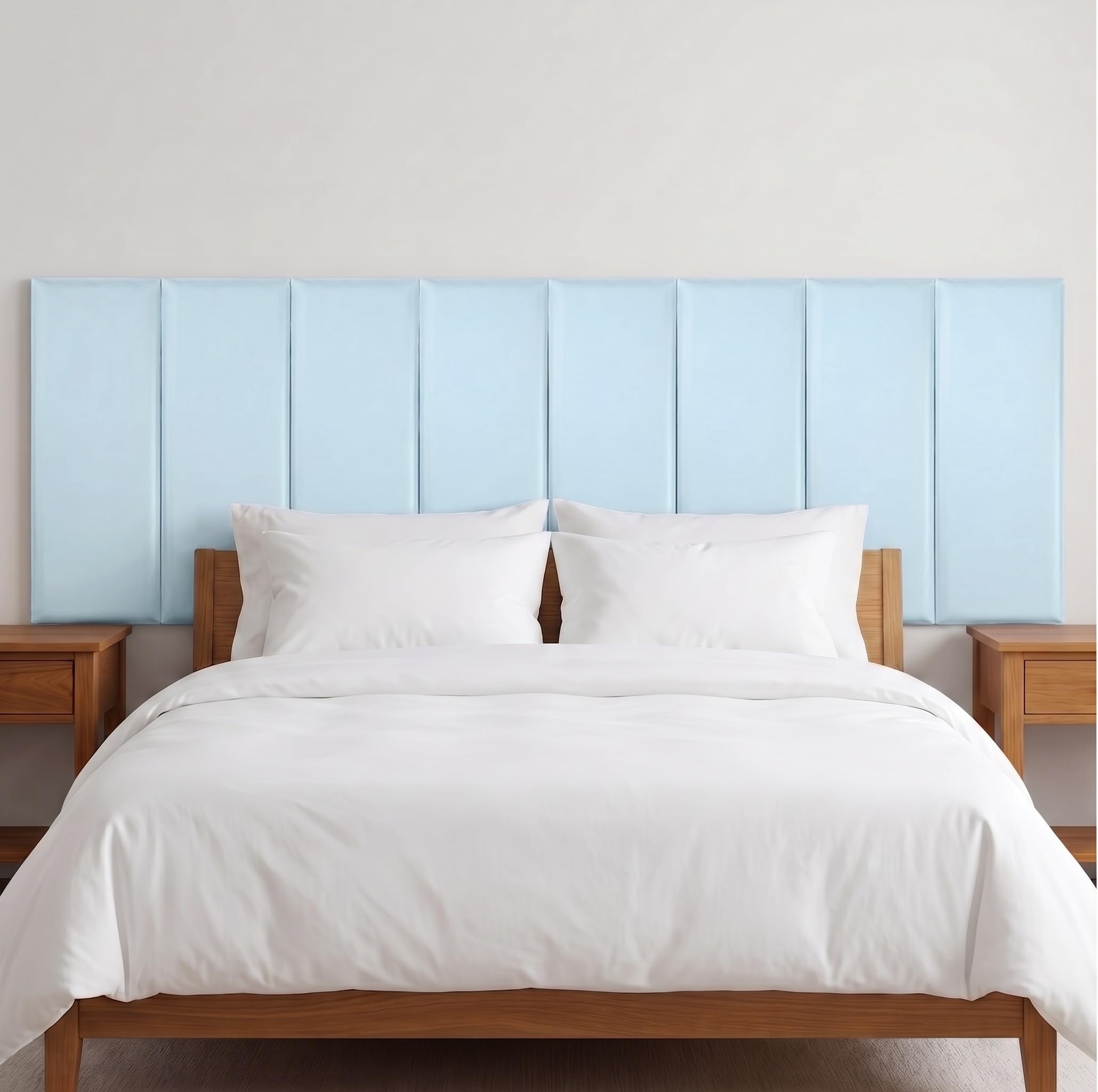 DECHOUS Acolchado de pared 3D anticolisión, 5 piezas a prueba de golpes, adhesivo de pared extraíble con revestimiento de cuero, cojín suave para habitación de niños, cabeceros de cama, paredes de TV