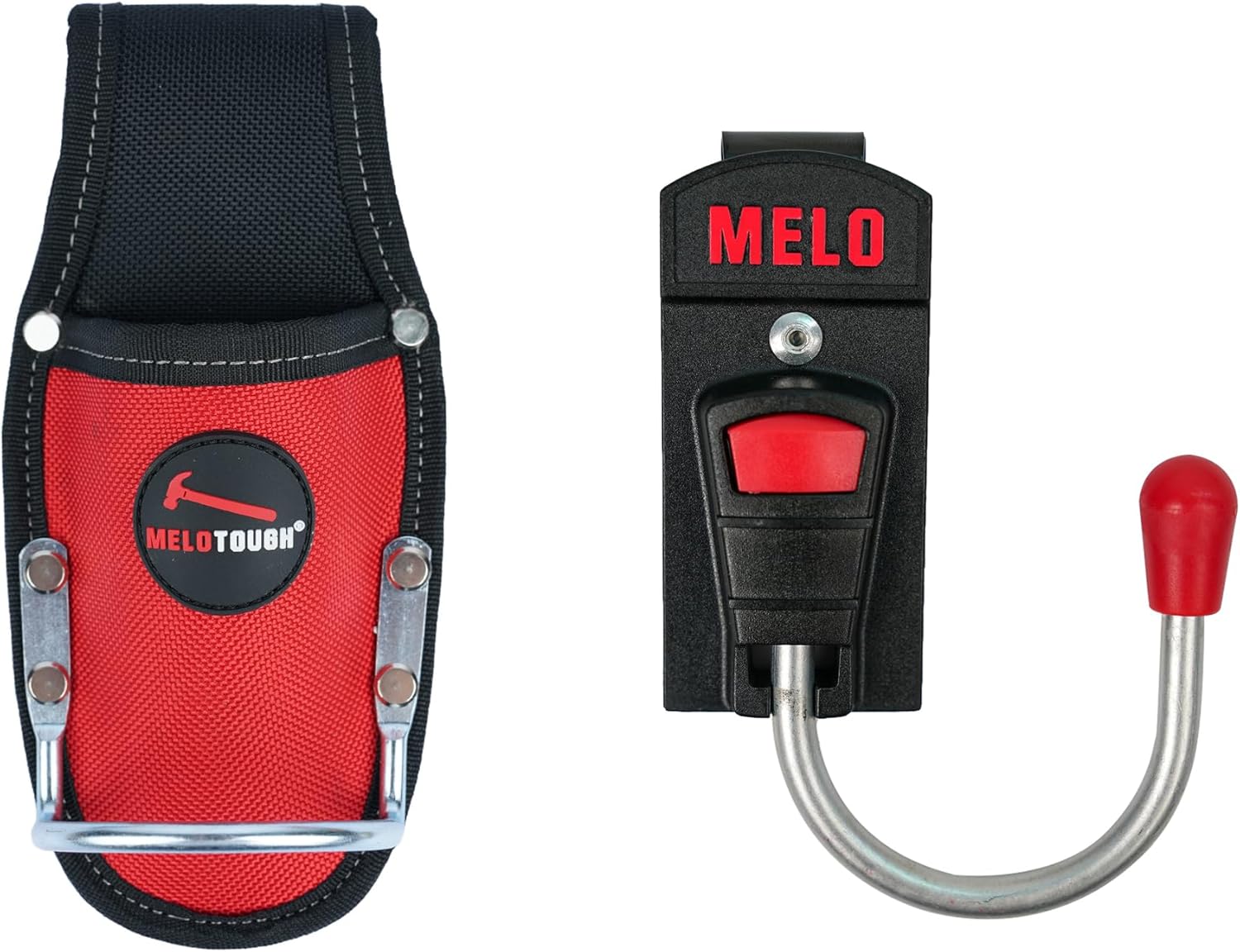 Plier Holster Tool Holder and Heavy Duty Steel Loop Hammer