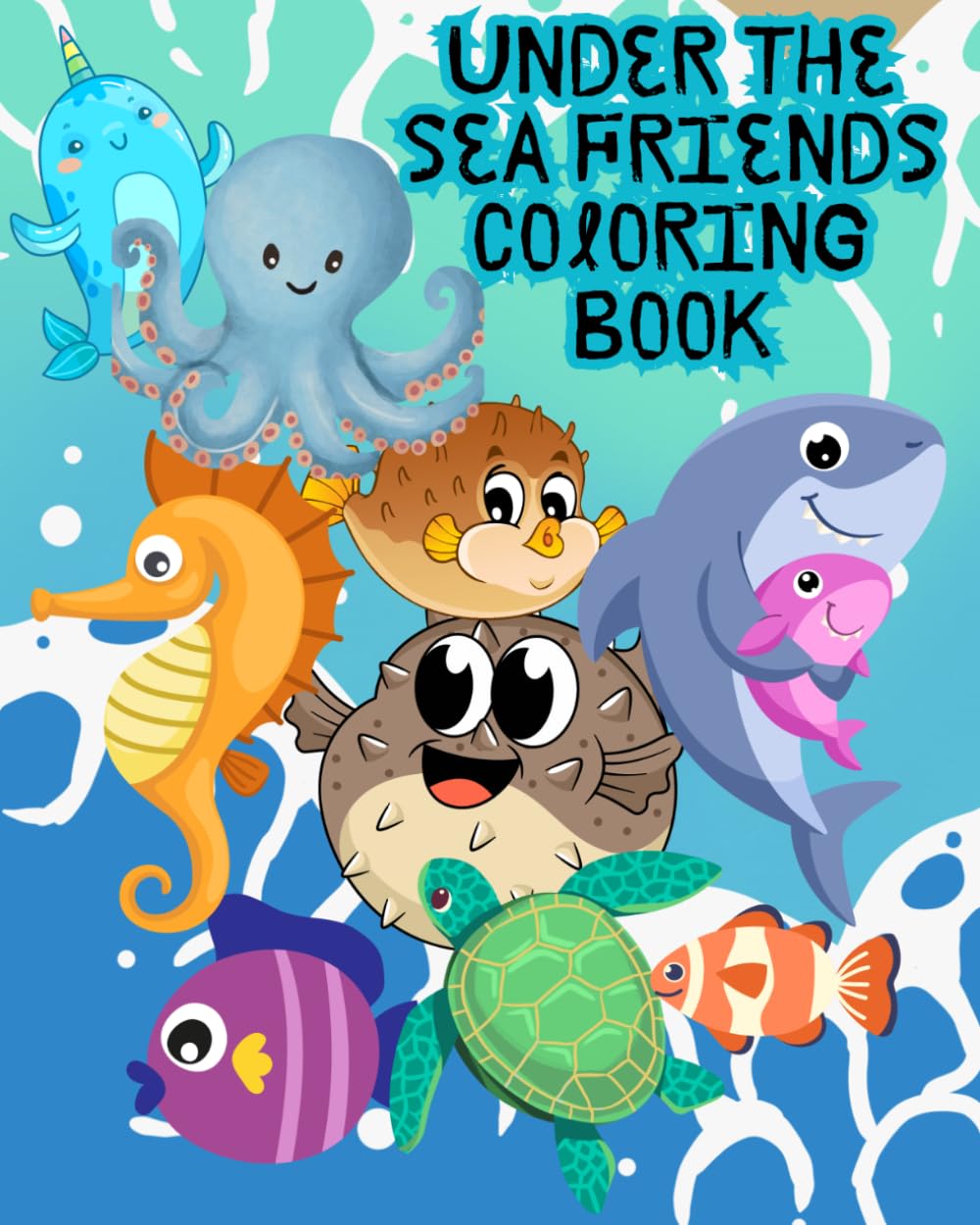 Under the Sea Friends Coloring Book