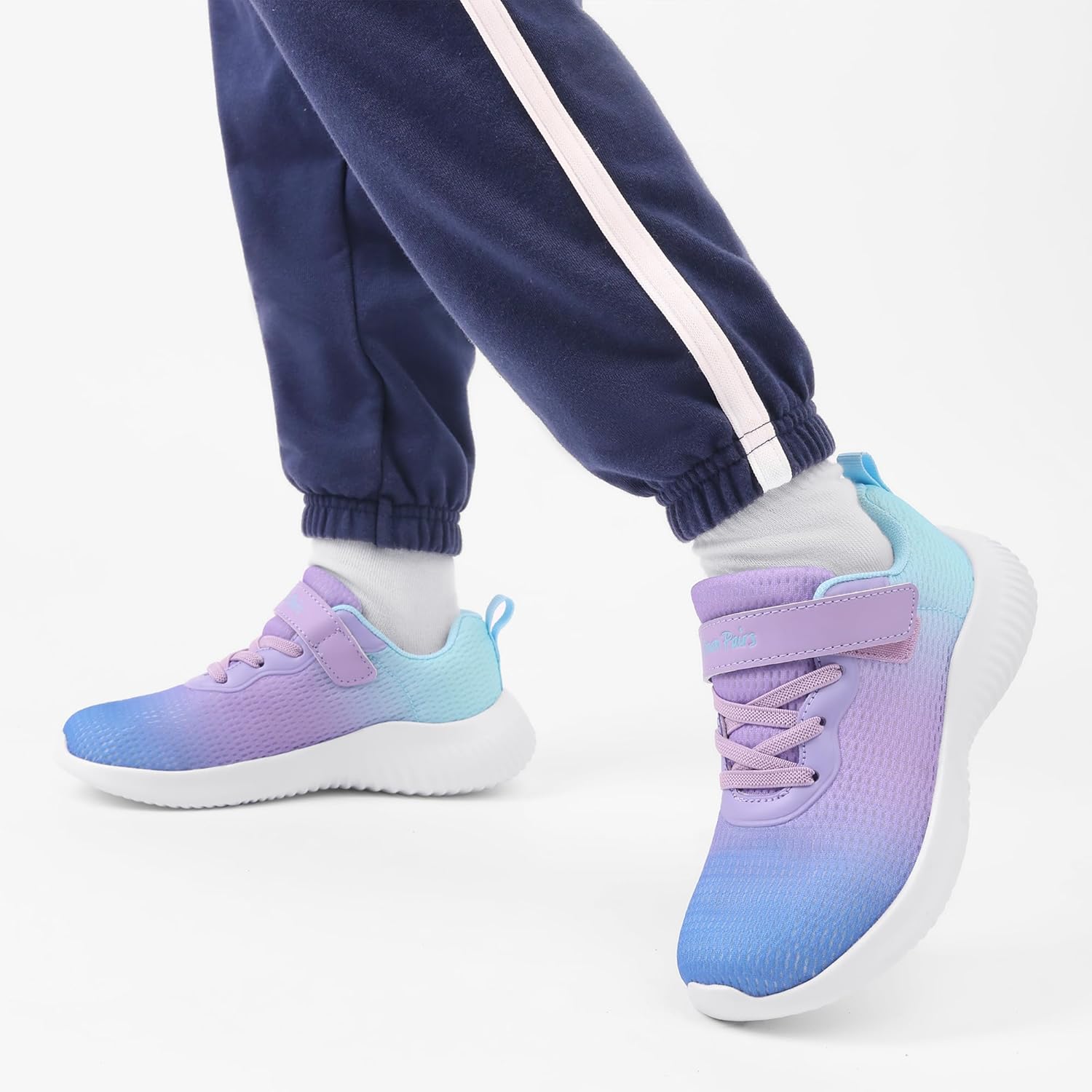 DREAM PAIRS Boys Girls Shoes Kids Tennis EZ-Ons FunRun Breathable Running Athletic Sport Sneakers - Image 2