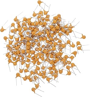 Tofficu Variedade De Capacitores De Cerâmica 1000Pcs Capacitor Monolítico Variedade De Capacitores De 5 Valores Variedade De Capacitores De Cerâmica De 2 Pinos Capacitor Monolítico De 2