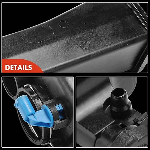 Miniatura 6 de A-Premium Tanque de depósito de recuperación de desbordamiento de refrigerante del motor con tapa y sensor Compatible con BMW E46 318i Base1998